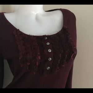 CHAPS  Cotton blend Blouse  Size L